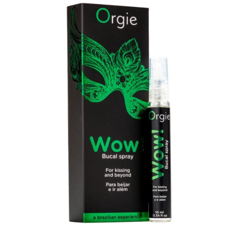 Spray buccal Wow ORGIE 10 ml et son étui