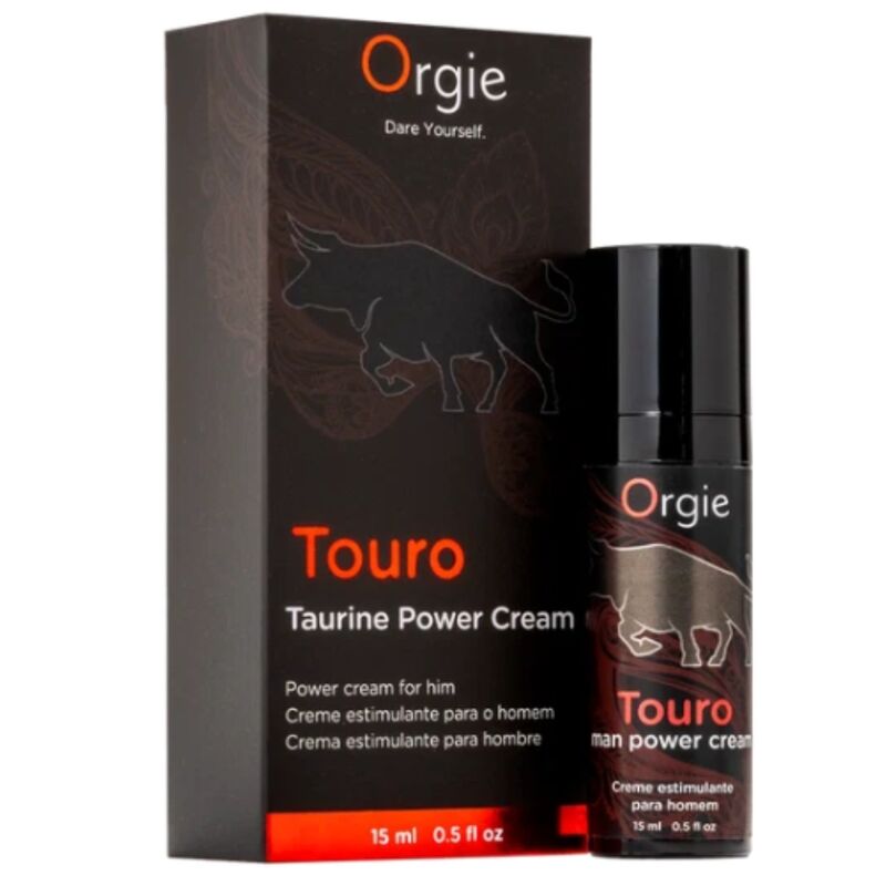Crème Touro ORGIE 15 ml avec son étui