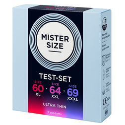 Kit Mister Size 60 / 64 / 69 mm vu de trois quarts, côté mentions de qualité et vegan.