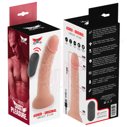MYTHOLOGY ASHER ORIGINAL DILDO M VIBRATEUR COMPATIBLE AVEC LA TECHNOLOGIE SANS FIL WATCHME