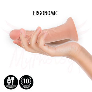 MYTHOLOGY ASHER ORIGINAL DILDO S VIBRATEUR COMPATIBLE AVEC LA TECHNOLOGIE SANS FIL WATCHME