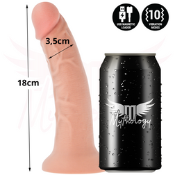 MYTHOLOGY ASHER ORIGINAL DILDO S VIBRATEUR COMPATIBLE AVEC LA TECHNOLOGIE SANS FIL WATCHME