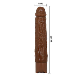 Diagram of the brown Kessler: total length of 22.3 cm and diameter of 4 cm