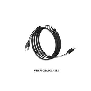 Zwarte USB-A naar USB-C kabel meegeleverd met de Kessler stoel