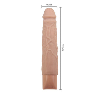 Kessler-vleesdiagram: totale lengte 22,3 cm en diameter 4 cm