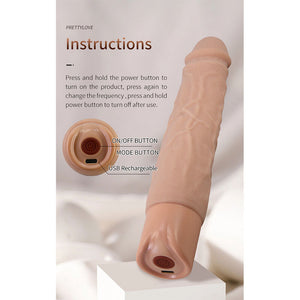 Geïllustreerde instructies voor het gebruik van de knop van de Kessler vleeskleurig