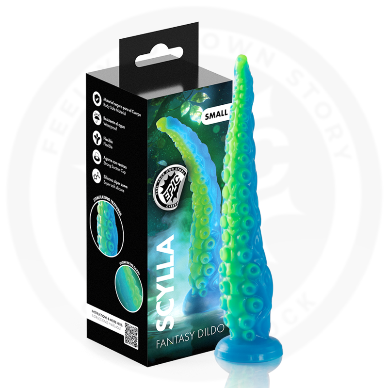 EPIC GODE TENTACLE MINCE FLUORESCENT SCYLLA PETITE TAILLE