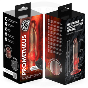 EPIC PROMETHEUS TITAN FLAME GODEMICHET RECHARGEABLE A TELECOMMANDE