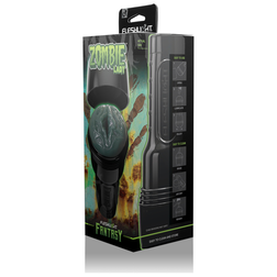 Boîte du masturbateur Fantasy Zombie Vagina avec illustration du jouet et de sa coque.