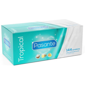 Gesloten doos Pasante Tropical condooms 144 stuks