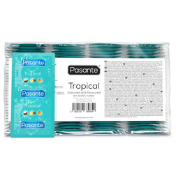 PASANTE PRESERVATIFS TROPICAL SAC 144 UNITES