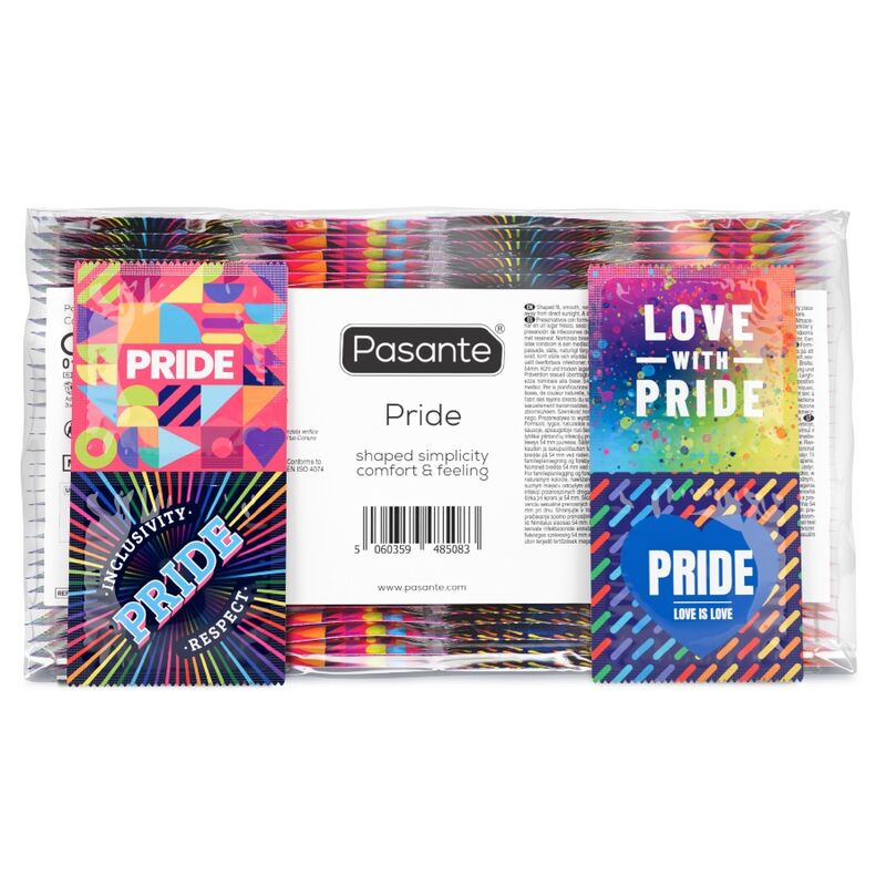 PASANTE PRESERVATIFS FORMAT GAY PRIDE 144 PACK