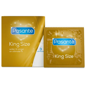 PASANTE PRESERVATIFS KING SIZE 3 UNITES