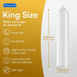 PASANTE PRESERVATIFS KING SIZE 3 UNITES