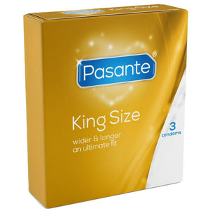 PASANTE PRESERVATIFS KING SIZE 3 UNITES