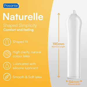 PASANTE GAMME PRESERVATIFS NATURELLE 144 UNITES