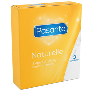 PASANTE NATURELLE, PACK DE 3 PRESERVATIVOS