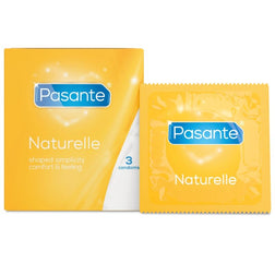PASANTE NATURELLE, PACK DE 3 PRESERVATIVOS