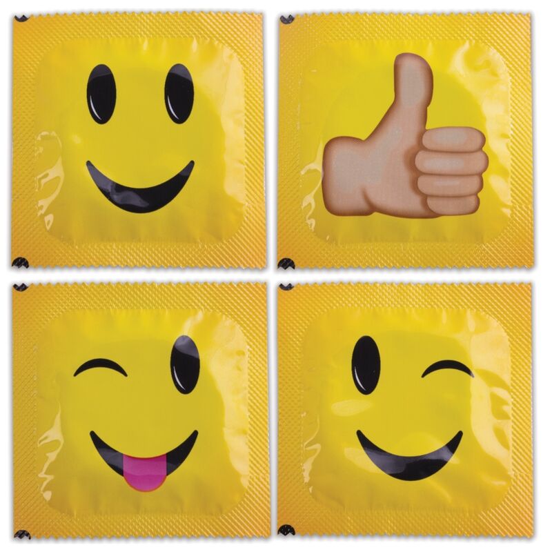 PASANTE PRESERVATIFS SMILEY SAC 144 UNITES