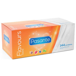 PASANTE LES SAVEURS DE PRESERVATIFS 144 UNITES