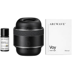 ARCWAVE VOY STROKER MASCULIN AVEC 8 REGLAGES DE PRESSION NOIR LUBRIFIANT 10 ML INCLUS