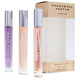 EYE OF LOVE PARFUM EOL PHR 10 ML SET 3 MORNING GLOW ONE LOVE AFTER DARK