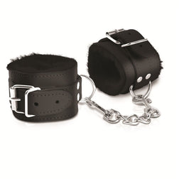 Menottes BDSM doublées fausse fourrure — Cumfy Cuffs