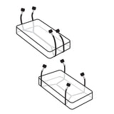 FETISH FANTASY LIMITED EDITION RETENUES DE MATELAS WRAPAROUND