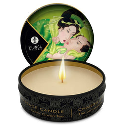 Présentoir 24 mini bougies de massage 30 ml 6 parfums