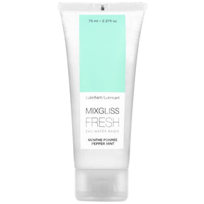 MIXGLISS LUBRIFIANT BASE D EAU EFFET FROID SAVEUR MENTHE 70 ML