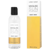 Lubrifiant silicone parfum monoï 100 ml — Sun · Mixgliss · Lubrifiants aromatisés