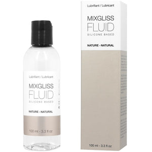 Lubrifiant silicone sans parfum 100 ml — Fluid Nature · Mixgliss · Lubrifiants base silicone