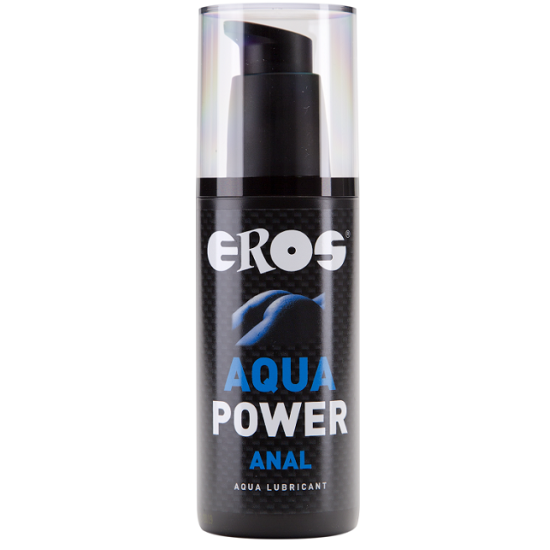 Lubrifiant anal base eau premium 125 ml — Aqua Power · Eros Power Line · Lubs & Sprays Relaxants Anal