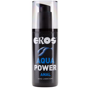 Lubrifiant anal base eau premium 125 ml — Aqua Power · Eros Power Line · Lubs & Sprays Relaxants Anal