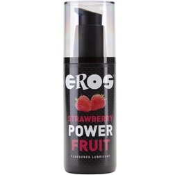 Lubrifiant Power Fruit à base d’eau, goût fraise, flacon de 125 ml.