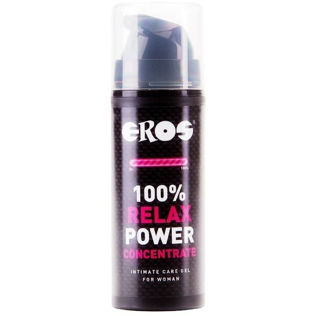 Gel relaxant anal concentré 30 ml — 100% Relax Power · Eros Power Line · Lubs & Sprays Relaxants Anal