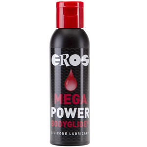 Lubrifiant silicone ultra-glissant 50 ml — Mega Power Bodyglide · Eros Power Line · Lubrifiants base silicone