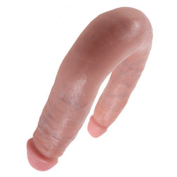 KING COCK GODE DOUBLE PENETRATION 127 CM NATUREL