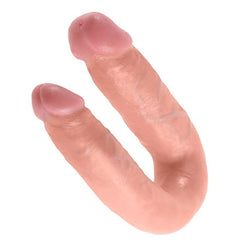 KING COCK DOUBLE-PENETRATION DILDO 13.9 CM NATURAL