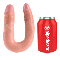 Realistic King Cock dildo in flesh-coloured TPE, 13.9 cm, for intimate pleasure.