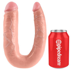 Gode double pénétration 17,8 cm — vue détaillée