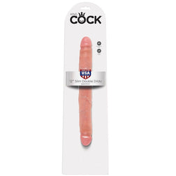 Double dong slim réaliste 30 cm · King Cock · Godes