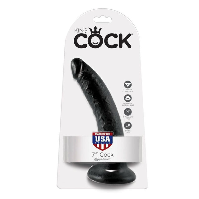 KING COCK 7 GODE NOIR 178 CM