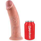 Gode réaliste veiné 25,4 cm avec ventouse · King Cock · Godes Réalistes