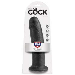 KING COCK 10 GODE NOIR 25 CM