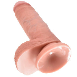 King Cock Realistic Dildo with Balls 17,8 cm
