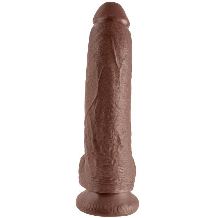 KING COCK 9 GODE MARRON AVEC BOULES 229 CM