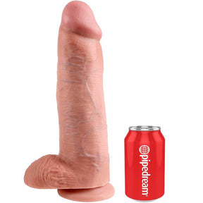Gode réaliste XXL 30 cm avec ventouse · King Cock · Godes Réalistes