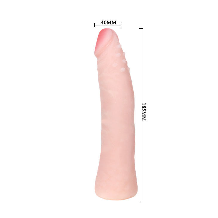 BAILE GODE EN SILICONE REALISTE AU TOUCHER DE LA PEAU 19 CM COULEUR ALEATOIRE DE LA BOITE