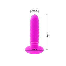 Plug anal vibrant torsadé 10 vitesses — Anal Twist II — vue 5